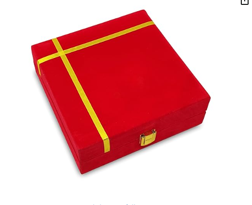 Gold Plated Brass Silver Pooja Items Aarti Thali