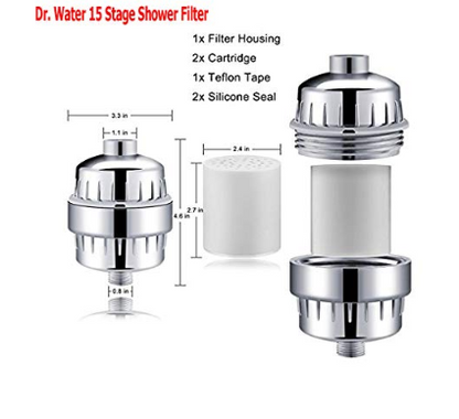 Tap and shower water filter