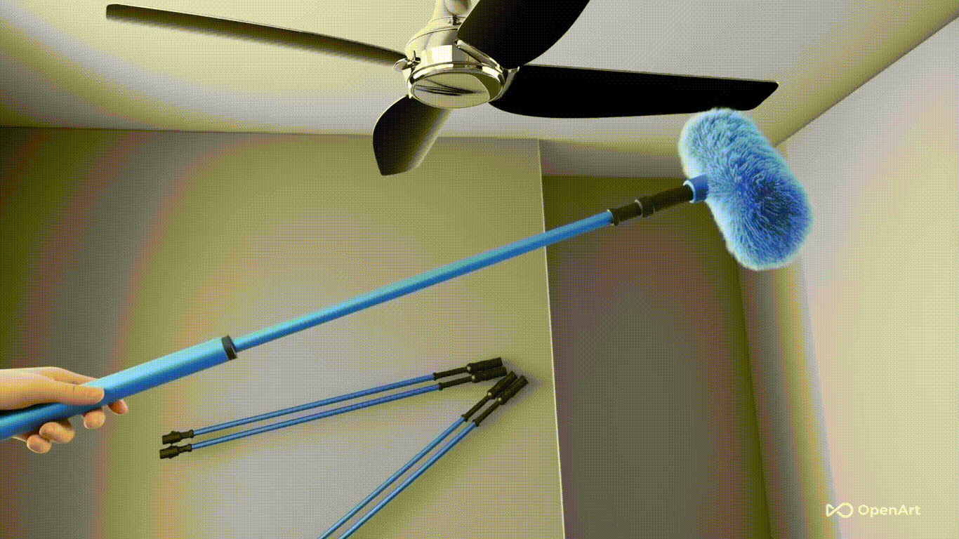 Washable Ceiling Fan Cleaner Duster